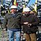 Contractor Andy Dumovich and Sculptor Dr. Theodoros Papagiannis
